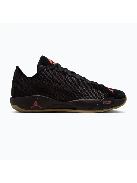 Încălțăminte de baschet pentru bărbați Jordan Luka 77 black/fauna brown/infrared 23 negru