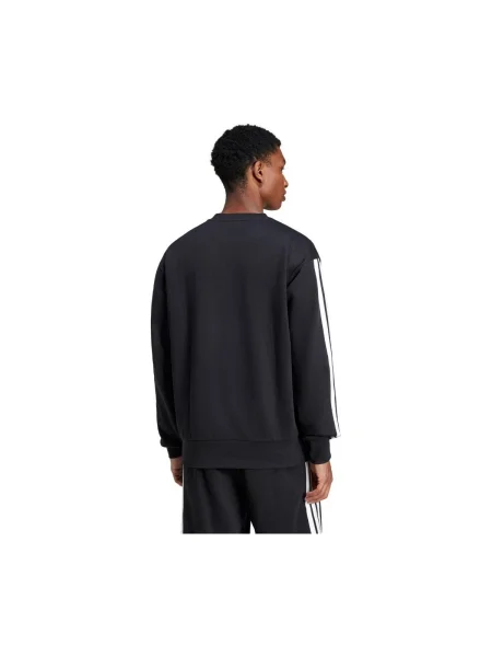 Pruhovaná fleecová košeľa Adidas biela