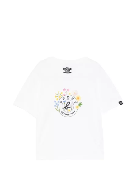 Tricou Sport B. By Agnès B. cu autograf alb