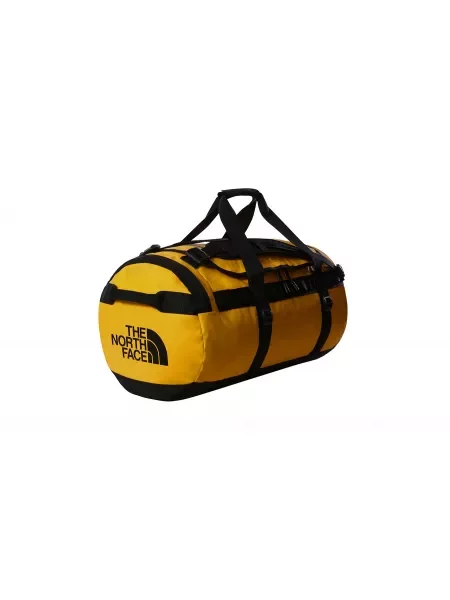 Torba podróżna The North Face Base Camp Duffel M 71 l summit gold/black/npf żółta