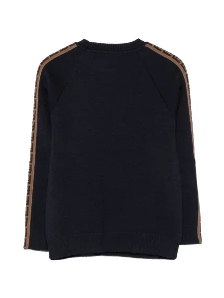 Sweter dziecięcy Fendi niebieski