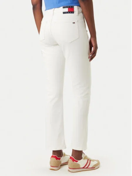 Jeansy Tommy Jeans bílé