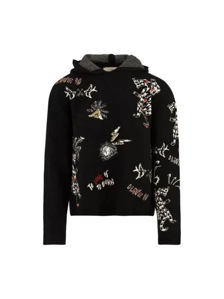 Bluza Akep wełniana czarna