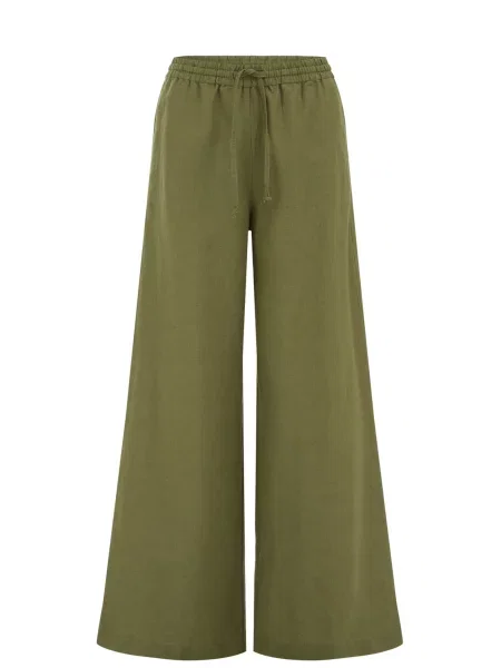 WE Fashion Pantaloni kiwi verde