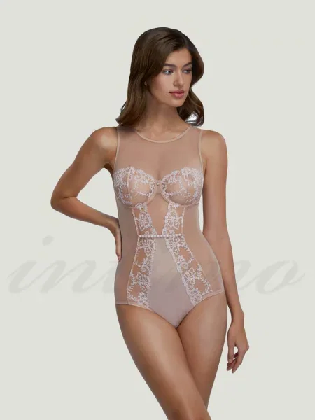 Боди бежеве