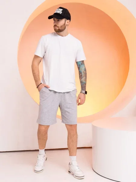 ISSA Plus Шорти повсякденні без підкладки сірий