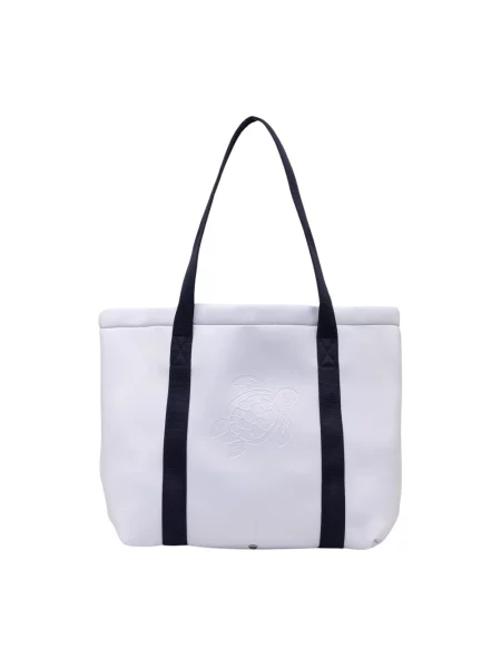 Vilebrequin torebka shopper BAGSIB biała