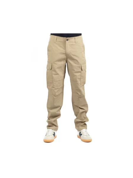 Dickies spodnie beżowy proste brązowe