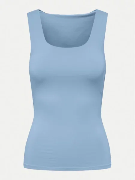 ONLY Топ Lea Regular Fit блакитний