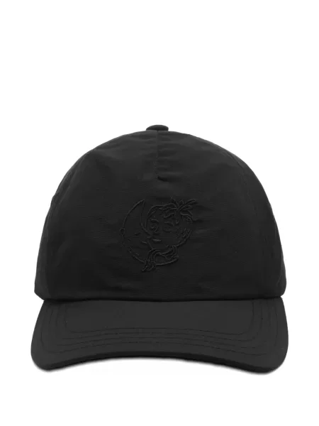 Șapcă Sky High Farm cu broderie negru