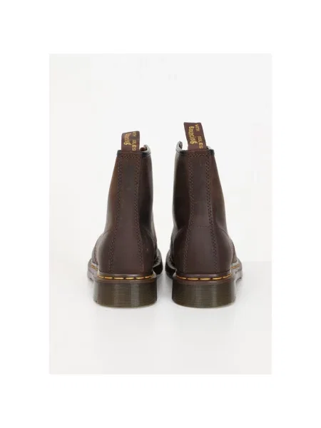 Botki Dr. Martens brązowe