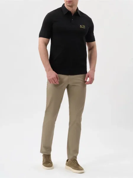 Поло Armani Exchange чорне