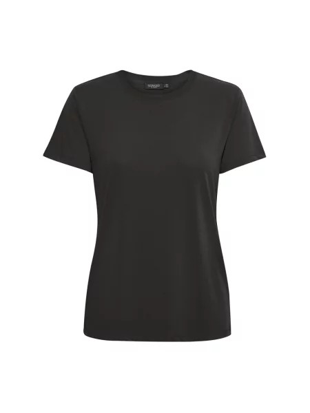 Koszulka Soaked In Luxury z okrągłym dekoltem czarna