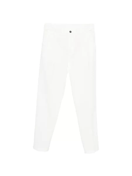 Pantaloni chino Eleventy alb