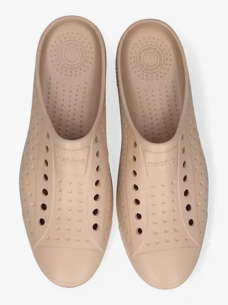 Pantofle Native Jefferson Clog Sugarlite béžová