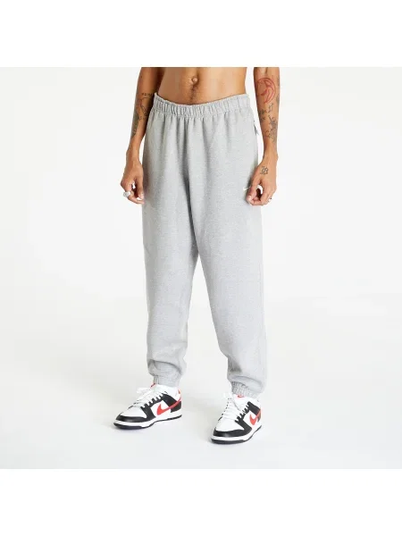 Pantaloni Nike din fleece gri