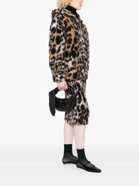 Geanta de piele Moschino din piele negru