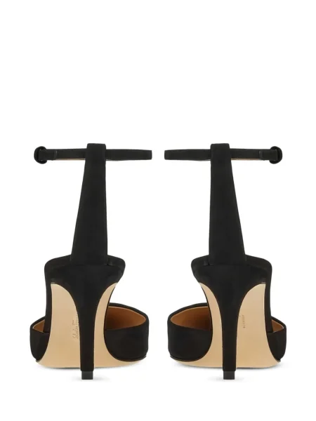 Pantofi cu toc Ferragamo din piele negru