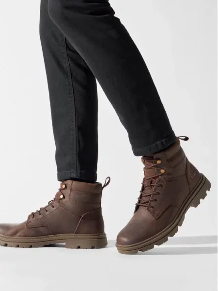 Planinarske cipele CAT Footwear Practitioner Mid smeđa