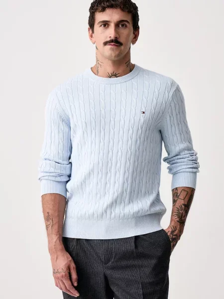 Tommy Hilfiger Pulover albastru