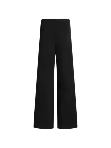 Pantaloni Alberta Ferretti cu crăpătură negru