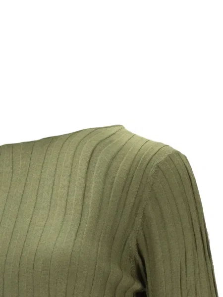 Top La Rose lung verde