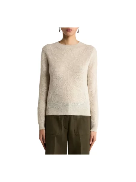 Sweter Etro beżowy