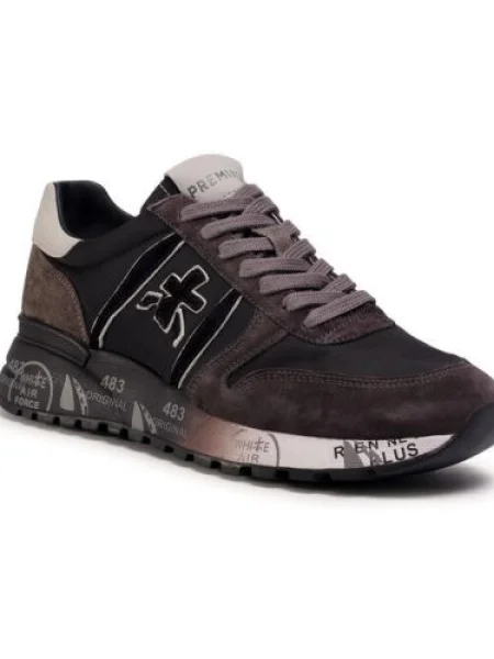Sportcipő Premiata Lander Black/Grey szürke