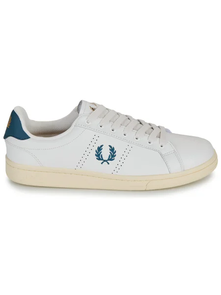 Pantofi Fred Perry din piele alb