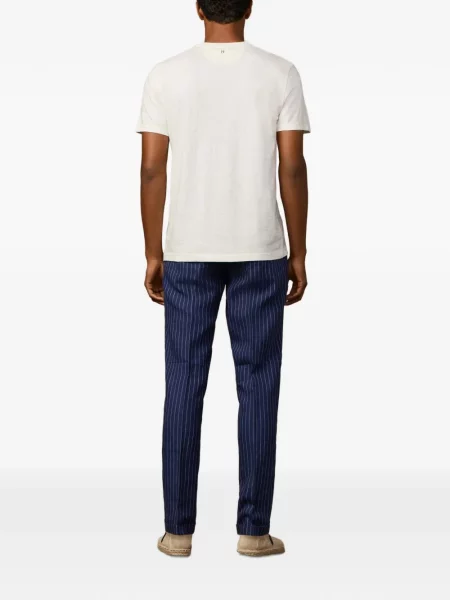 Tricou Hackett London cu imagine alb
