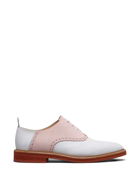 Oxford Thom Browne din piele alb