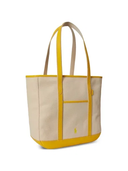Curea Polo Ralph Lauren cu broderie din fleece cu șireturi albastru