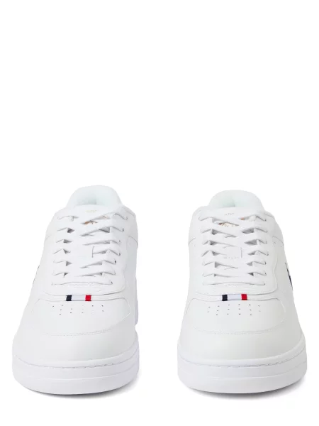 Polo Ralph Lauren sneakers din piele Mastr Ct Rib alb