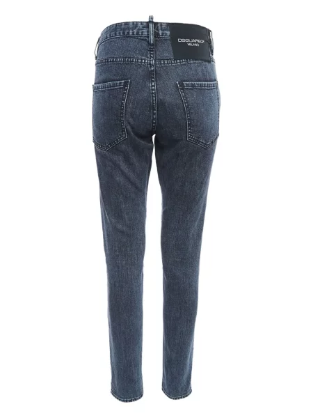 Blugi drepți Dsquared2 albastru