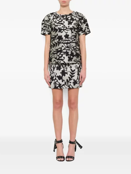 Scurt top Lanvin cu imagine cu imprimeu abstract