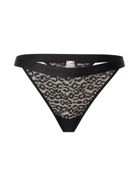 Tommy Hilfiger Chilot tanga negru