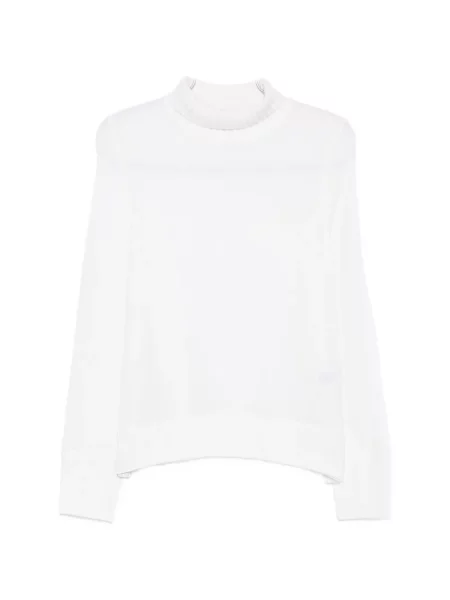 Pulover Allude alb