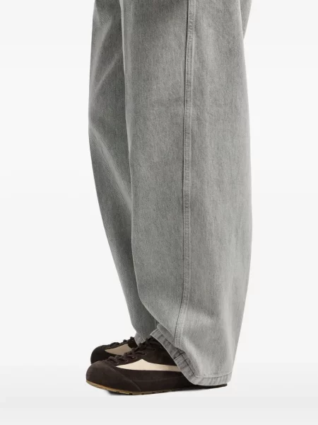 Blugi Emporio Armani cu 5 buzunare gri