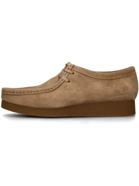 Clarks Poltopánky WallabeeEvoSh béžová