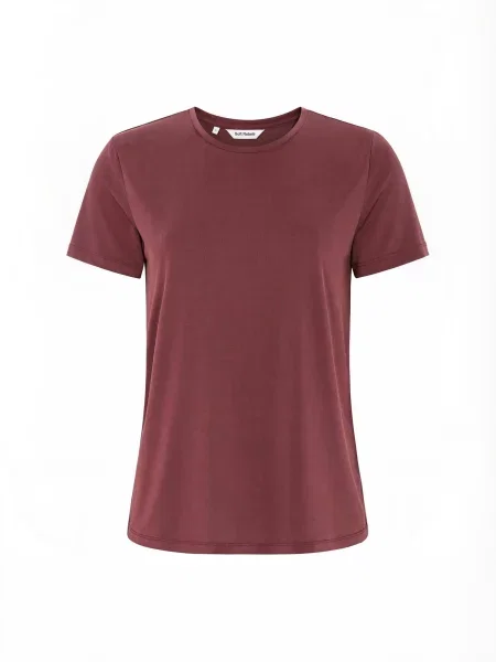 Soft Rebels Top SRElla burgundy roșu