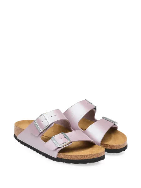 Sandale Birkenstock cu cataramă roz