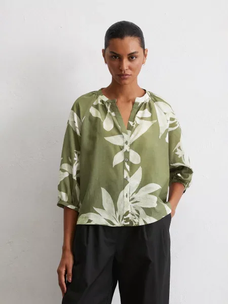 Блуза Marc O’Polo мультиколор бавовна/віскоза