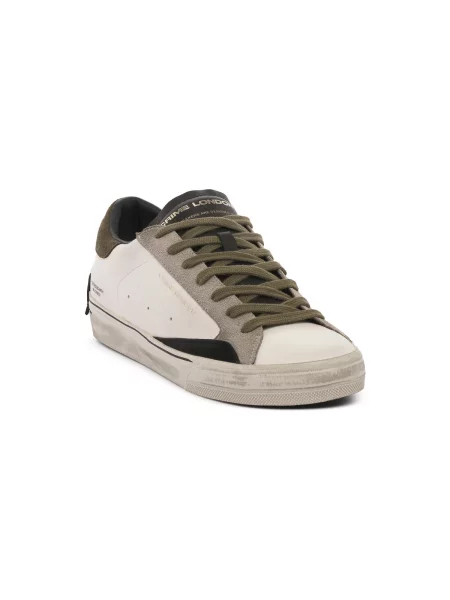 Pantofi Crime London alb