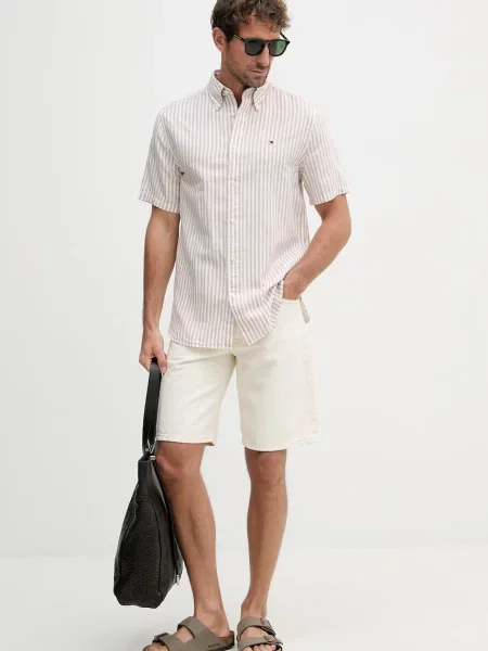 Tommy Hilfiger kratke hlače denimaste bež