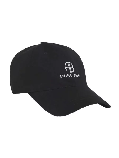 Czapka z daszkiem Anine Bing czarna