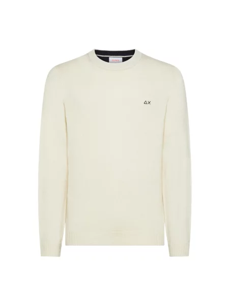 Sweter Sun68 beżowy