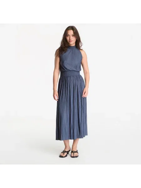 Šaty Samsøe Samsøe Uma Dress Ombre Blue L modré