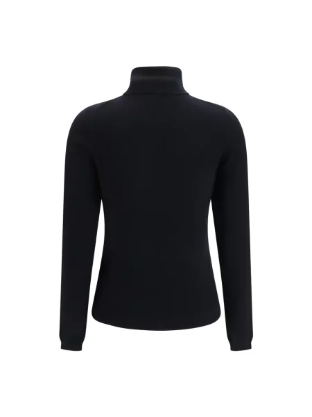 Sweter z golfem Allude czarny