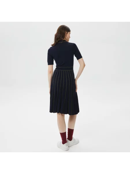 Lacoste Sukienki Lacoste granatowa