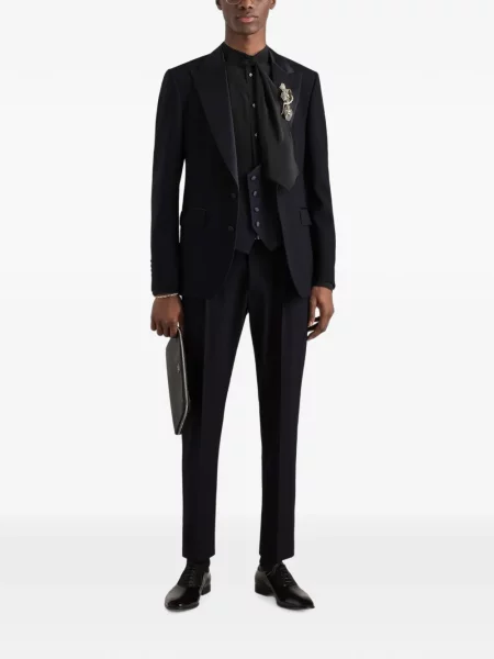 Μάλλινο σύνολο Dolce & Gabbana μπλε